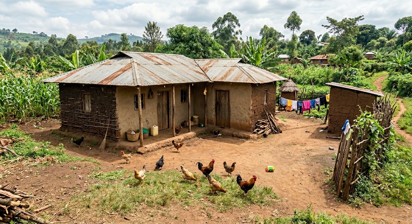 A rural home. (AI generated image)