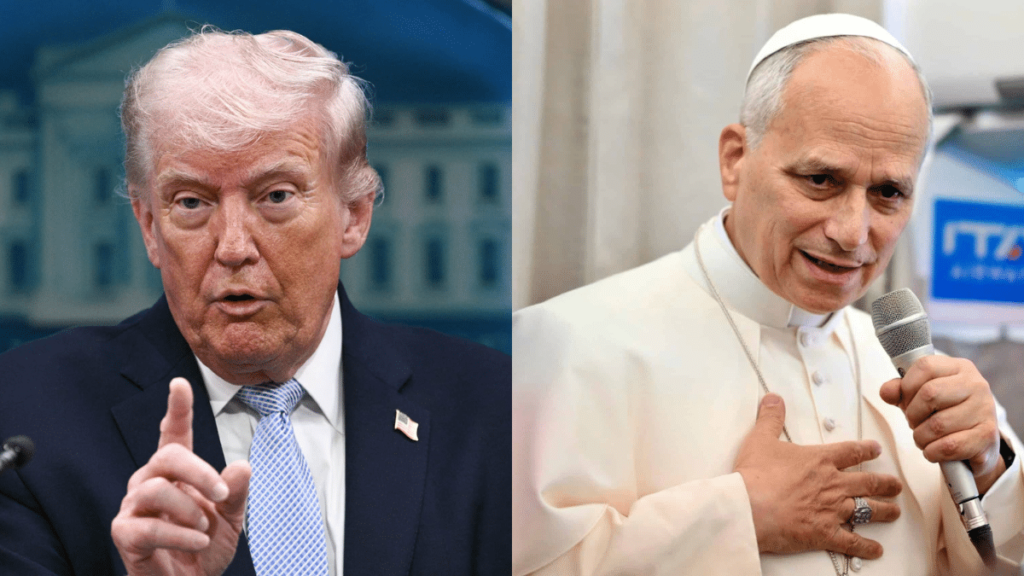 Trump criticises Pope Leo for being ‘weak on crime’ and  ‘terrible for foreign policy’
