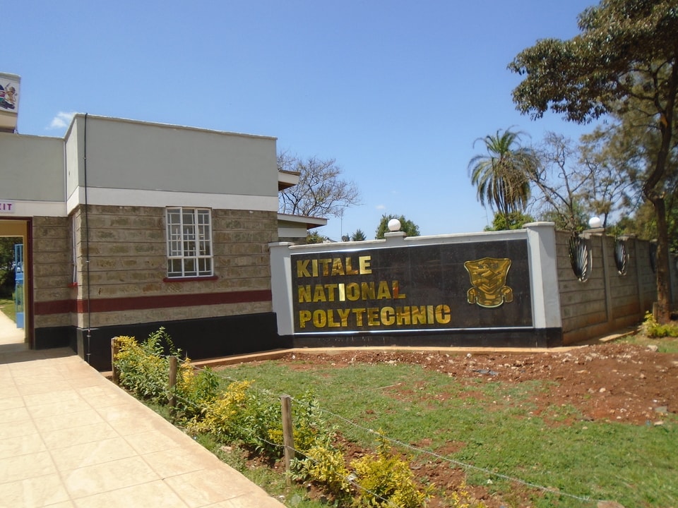 Students clash with police during elections at Kitale National Polytechnic