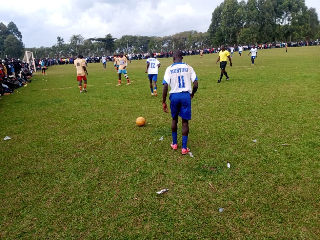 Munyuki vs Talent School Lugari Sub-County boys’ football final abandoned after fan interference