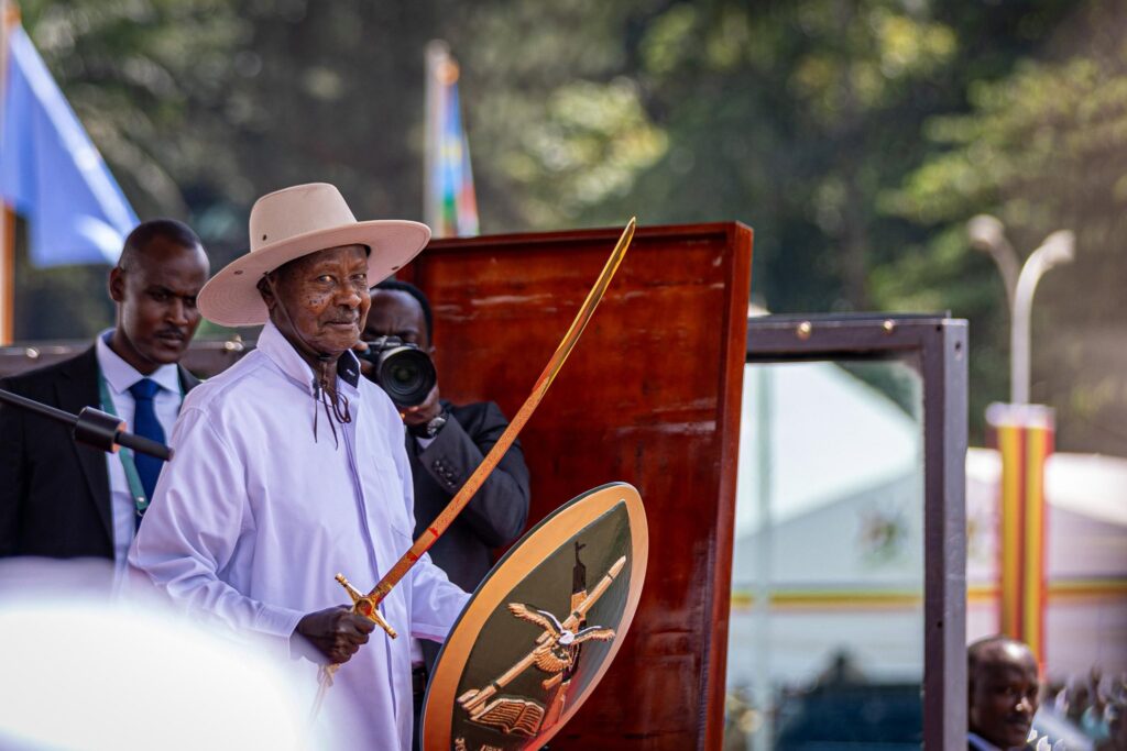 Museveni sworn in for seventh term as Ugandan president