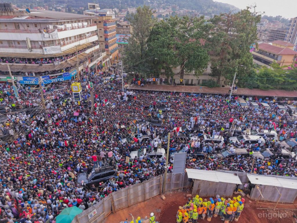 Sifuna leads Linda Mwananchi campaign through Kisii and Nyamira
