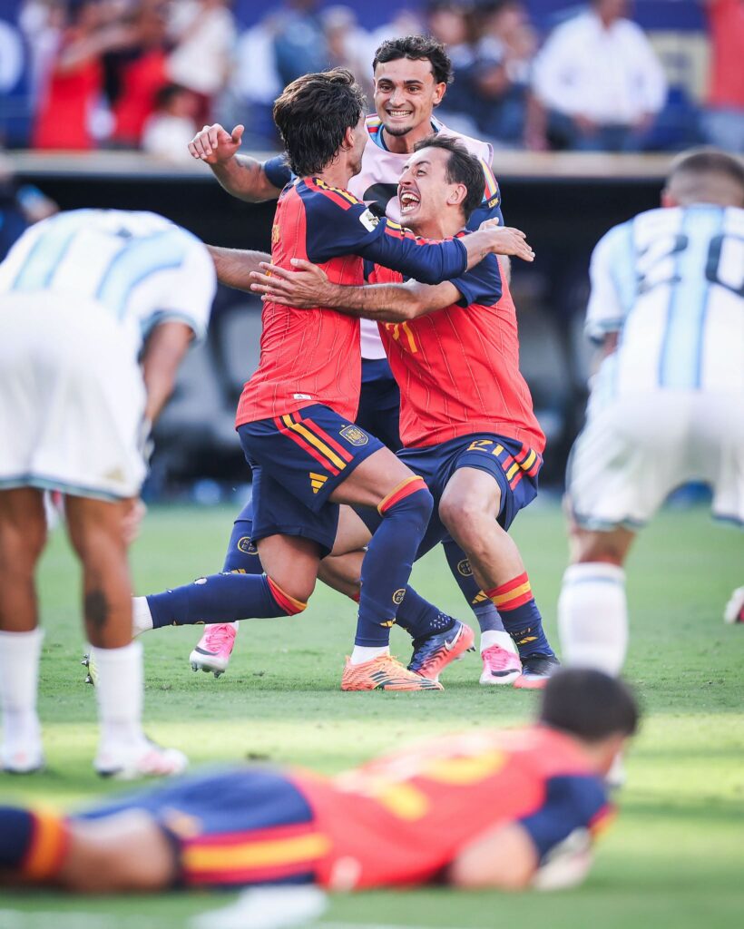 Messi magic fails as Spain defeat Argentina to be crowne World Cup champions