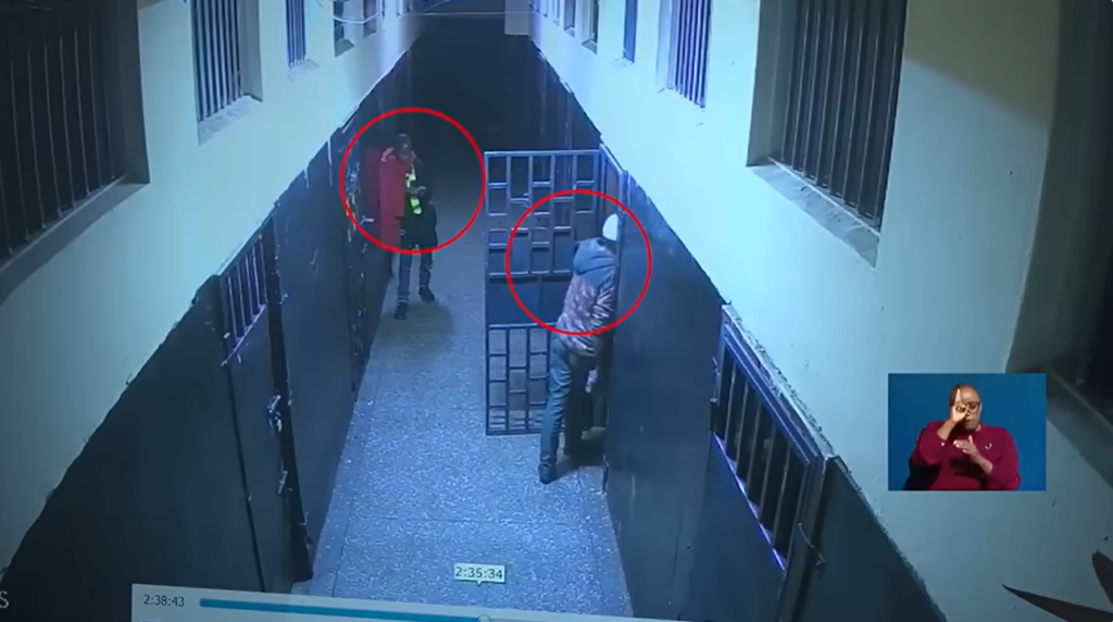 CCTV footage shows officers carrying motionless Albert Ojwang from police cells