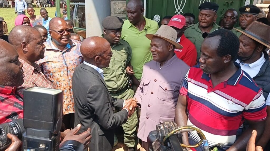 Luhya leaders put political differences aside to stand with Khalwale after wife’s death