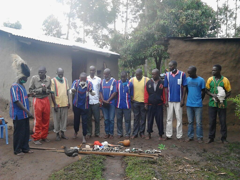 What happens on the eve of Bukusu circumcision?