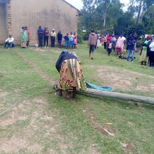 Five-year-old girl killed while playing with friends as electric pole collapses in Lurambi