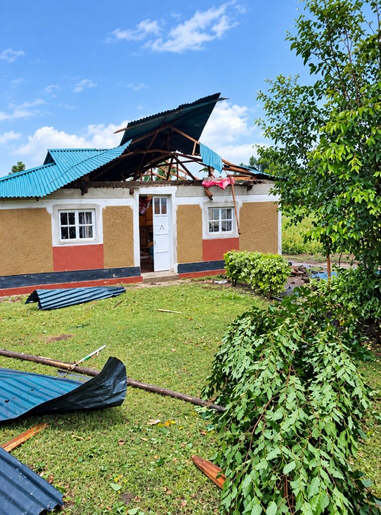 Lugari pastor counting losses as fierce storm tears off roof, flattens crops 