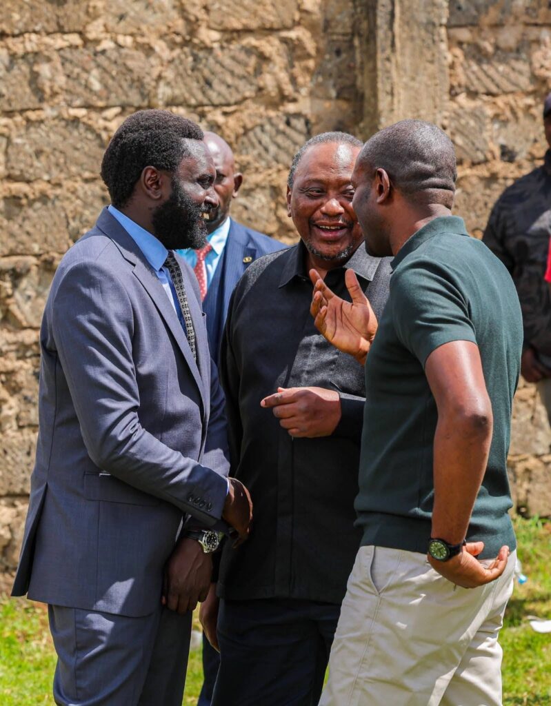 Sifuna, Uhuru and opposition leaders meet at Martha Karua’s father’s burial